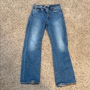 Levi's Women's Straight Leg Blue Jeans